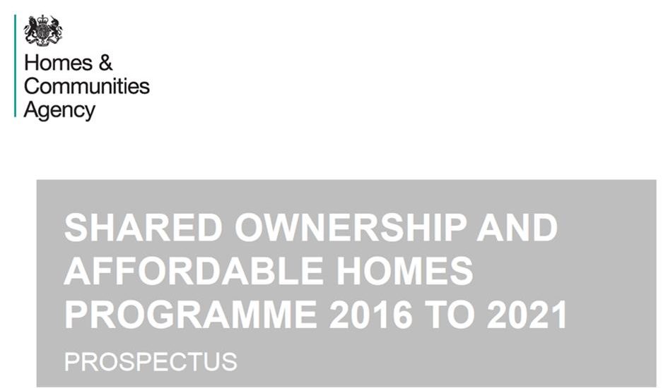 Shared Ownership and Affordable Homes Programme